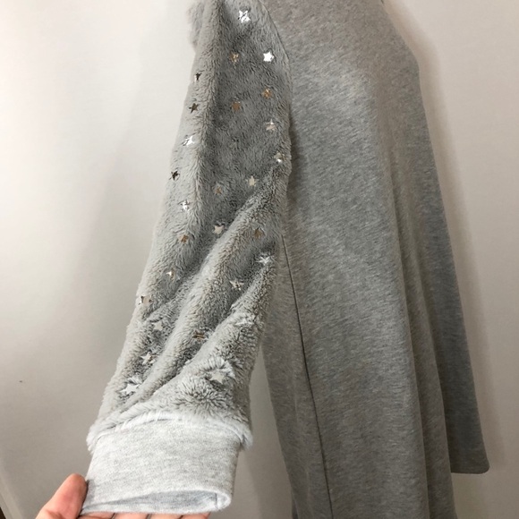 True Craft NWOT Wooby Star Sweatshirt Dress XL - Picture 4 of 16